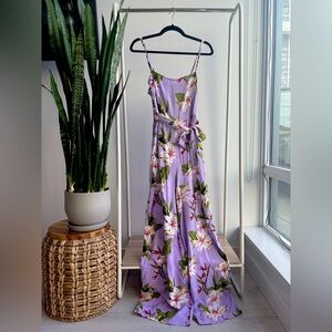 FOREVER 21 | Beautiful Lilac Floral Jumpsuit L